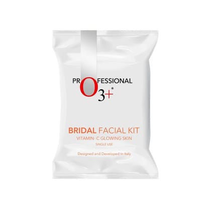 O3+ Bridal Facial Kit Vitamin C Glowing Skin (67gm+69ml) + O3+ D-Tan Professional Pack For De Tan (300g) Pack of 2