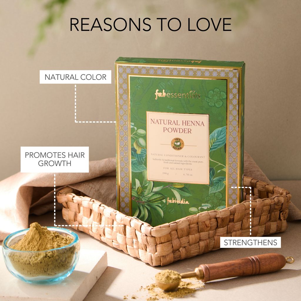 Fabessentials Henna Hair Pack - 190 gm