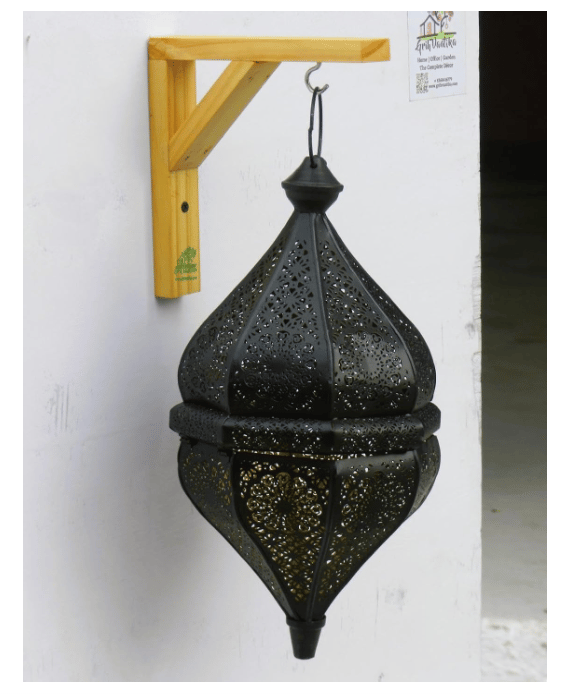 Grih Vaatika Premium Wood Wall Hanging Plant Hook for Planters, Lanterns, Bird Feeders, Wind Chimes, Hanging Baskets Indoor Outdoor Balcony Garden and Office