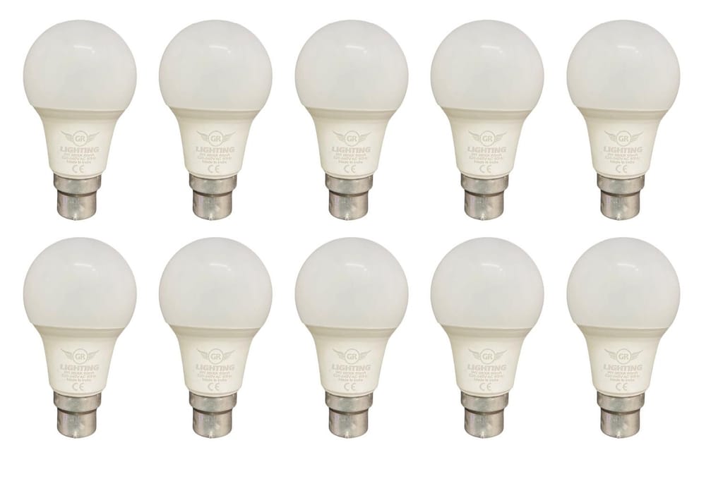 9 Watt Led Bulb 10 Pieces Pack