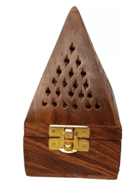 Womenium Craft , Agarbathi Stand, Computer Sambrani Wooden Incense Holder