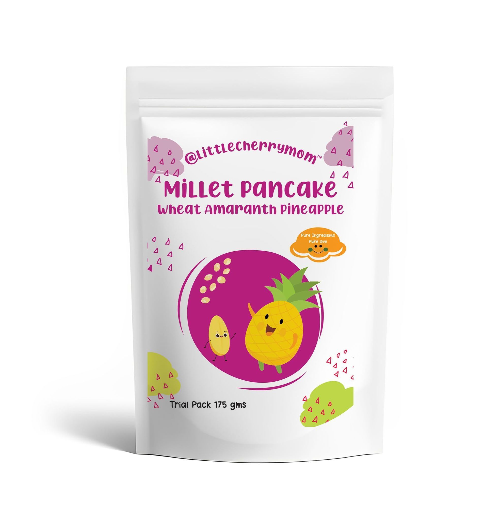 Pancake Mix – Wheat Amaranth Pineapple 175 gms