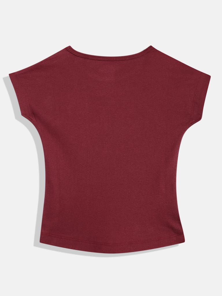 Extended Sleeves Cotton Crop Top