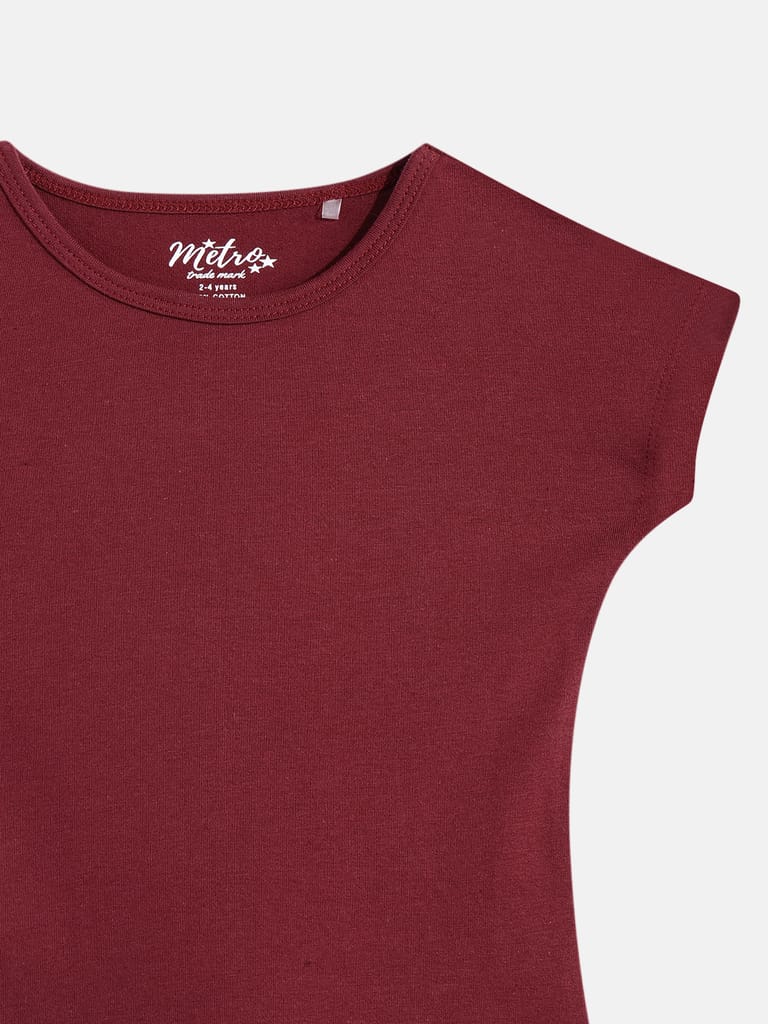 Extended Sleeves Cotton Crop Top