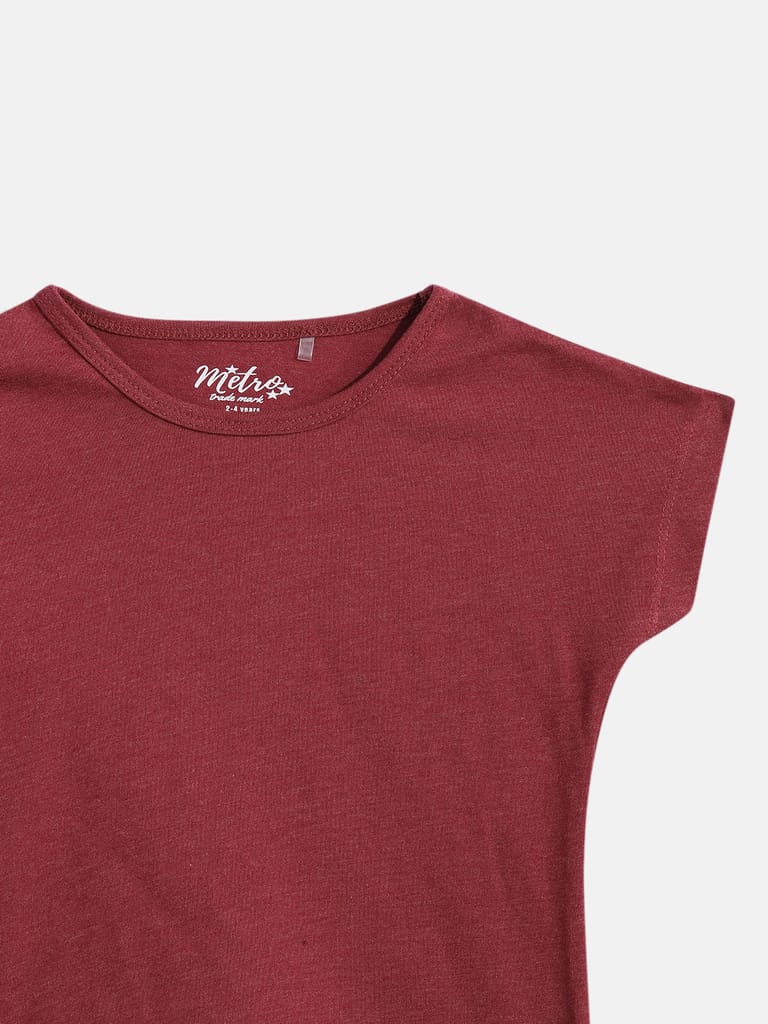 Extended Sleeves Cotton Crop Top