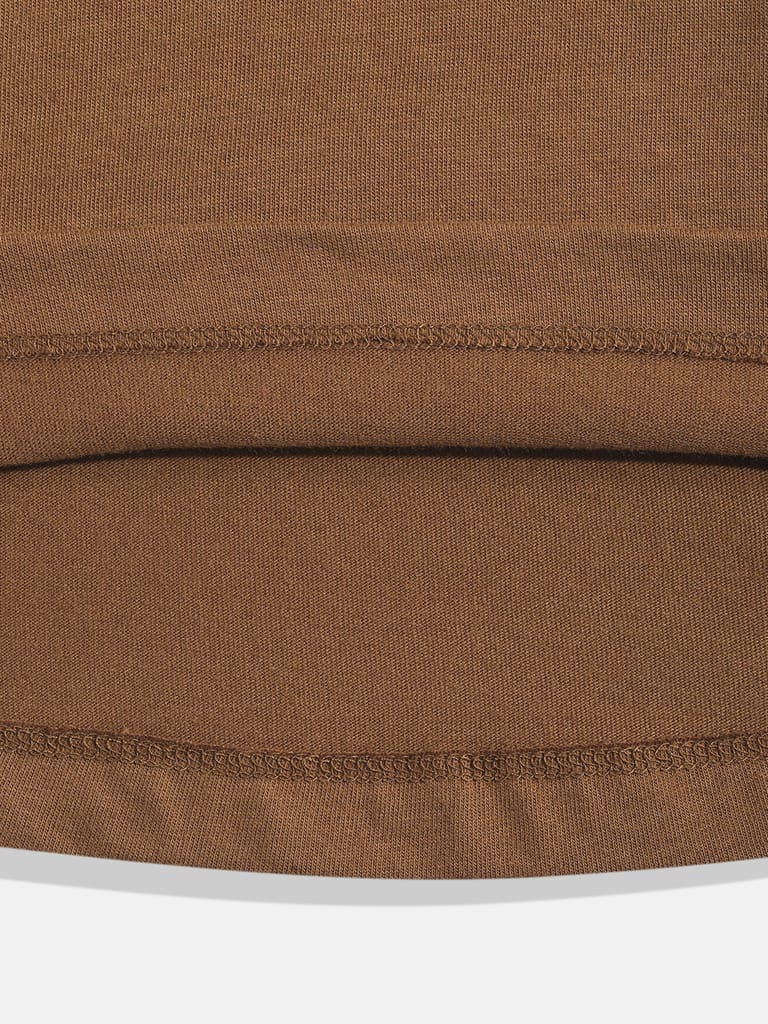 Extended Sleeves Cotton Crop Top