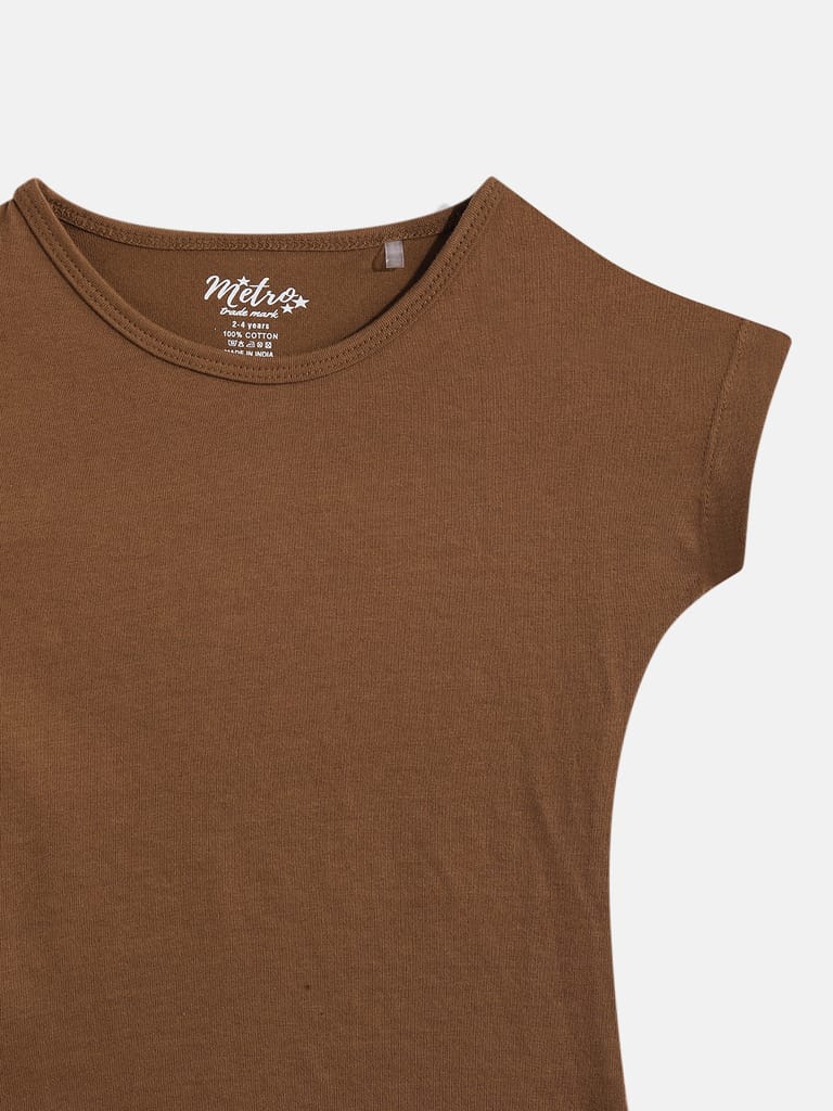 Extended Sleeves Cotton Crop Top