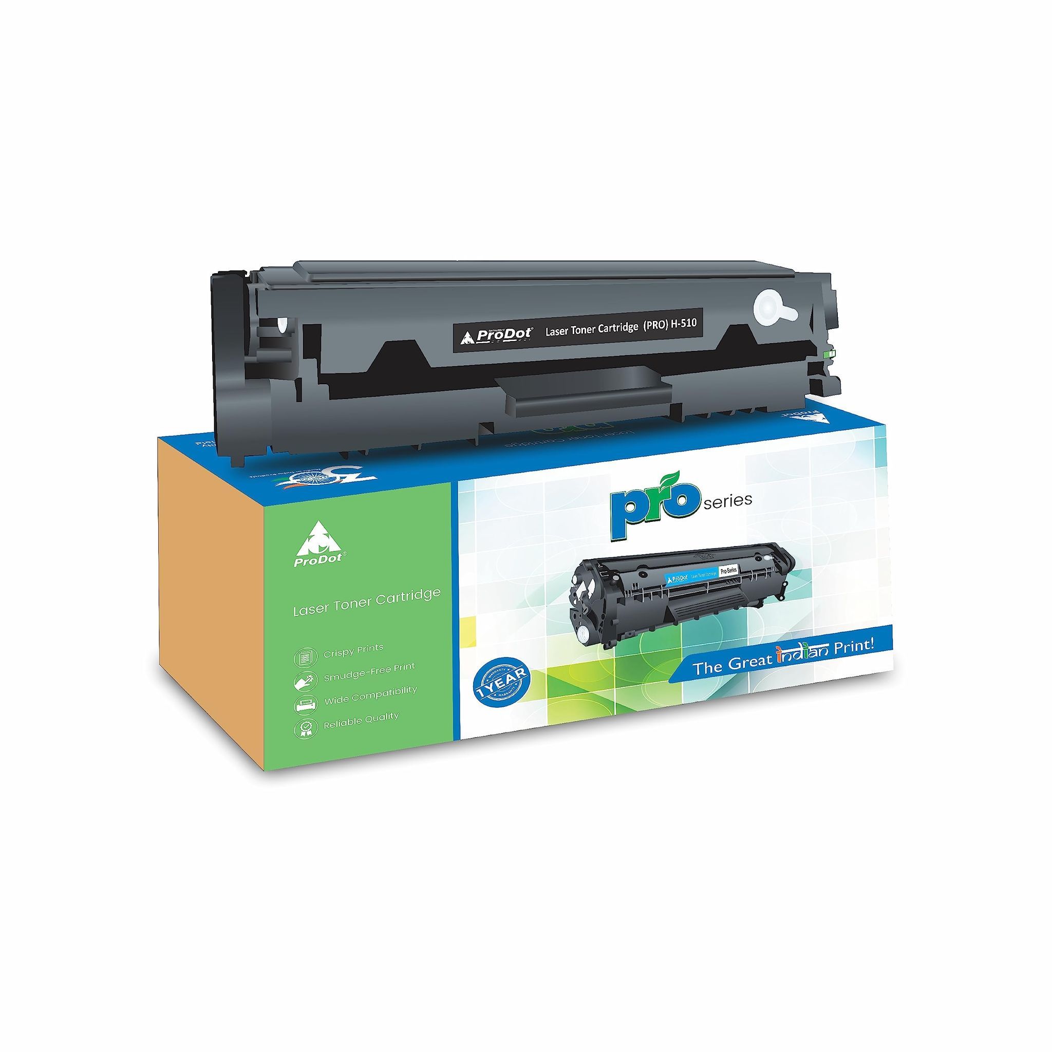 ProDot (PRO H-510-513 Laser Toner Cartridge for HP CF510A-513A (204A) Compatible with HP Color Laserjet Pro M180nw, M154nw, M181nw