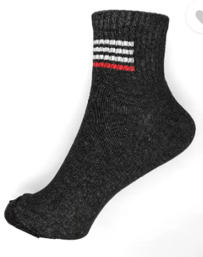  Unisex Casual Cotton Crew Socks