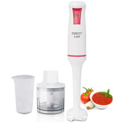 INALSA Electric Hand Blender For Kitchen 500 Watt |Variable Speed|Low Noise|Anti-Splash Technology|Sharp Versatile SS Blade|2 Yr Warranty| Home&kitchen |Chopper,700ml Multipurpose Jar(Robot 5.0 CP) INALSA Electric Hand Blender For Kitchen 500 Watt |Variable Speed|Low Noise|Anti-Splash Technology|Sharp Versatile SS Blade|2 Yr Warranty| Home&kitchen |Chopper,700ml Multipurpose Jar(Robot 5.0 CP)
