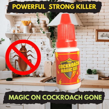 Best Cockroach Killer Magic Gel | Anti Roach Gel For Home, Kitchen & Office 15 GM (Pack Of 1)