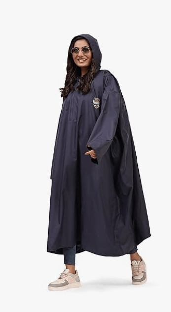 RhinoKraft Waterproof Full-Sleeve Rain Poncho for Outdoor Adventures |Easy Slip-On Design | Compact & Lightweight | Free Carry Case - Jackets & Coats | Buy online on ZillyBuy