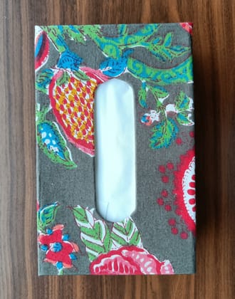 Multiuse Printed Handicrafts Tissue Paper Box/Paper Napkin Holder for Home, Office, Hotel