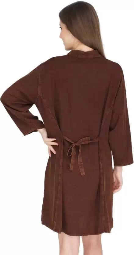 Women's Plus Size Tunic Tops Summer Long Sleeve Round Neck Blouses-Dress Ruffle Flowy Up T Shirts