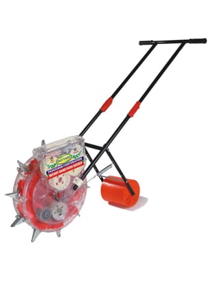 Pad Corp High Quality Rotary Hand Push Manual Seeder Machine for Agriculture, Field Seed Sowing, Easy To Handle, Easy To Clean, Light Wight