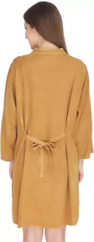 Women's Plus Size Tunic Tops Summer Long Sleeve Round Neck Blouses-Dress Ruffle Flowy Up T Shirts