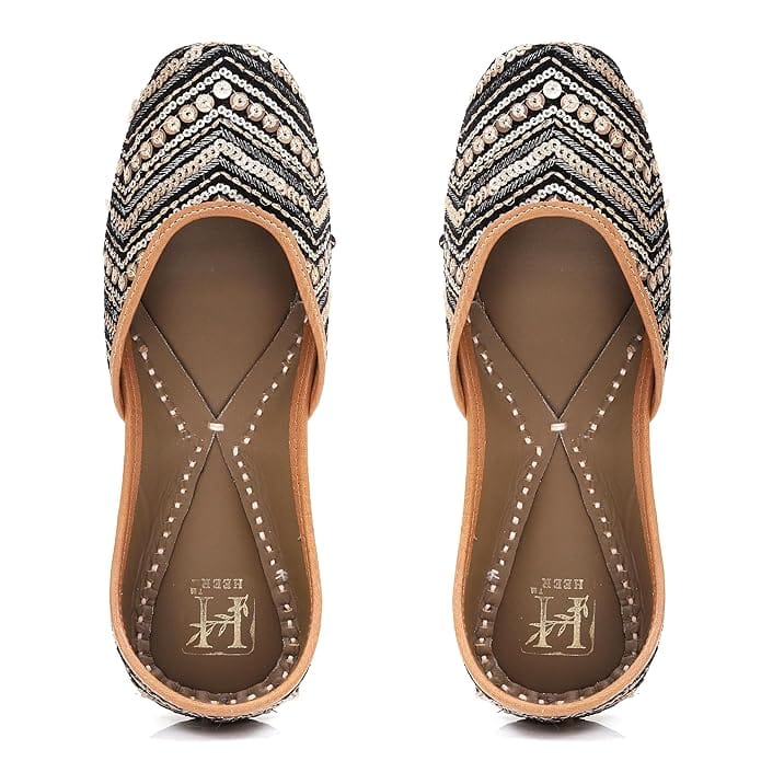 HEER Ethnic Shoes Punjabi Shoes, Jutti, Mojari for Women and Girl