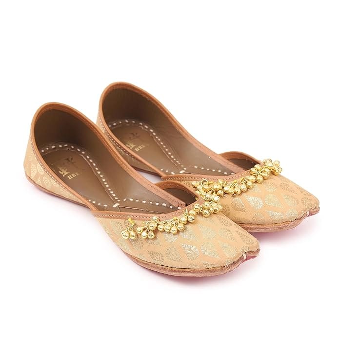 HEER Ethnic Shoes Punjabi Shoes, Jutti, Mojari for Women and Girl