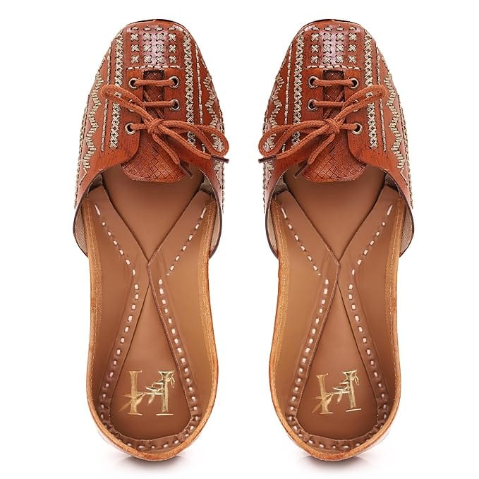 HEER Leather Jutis Loafers for Women