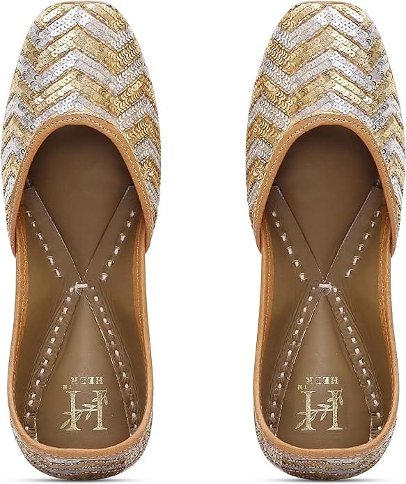 HEER Handcrafted Ethnic Jutti for Women | Stylish & Comfortable Footwear