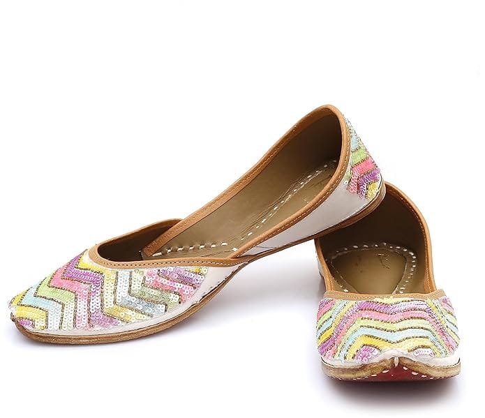 HEER Traditional Wedding Punjabi Jutti for Women's/Girls