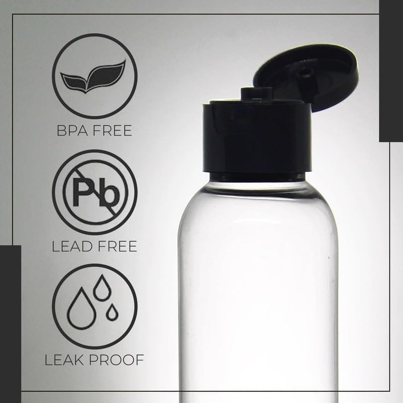 Lovemi Movements 100ml Pure Milky white Solid Black and Transparent With Black and White cap PRNT