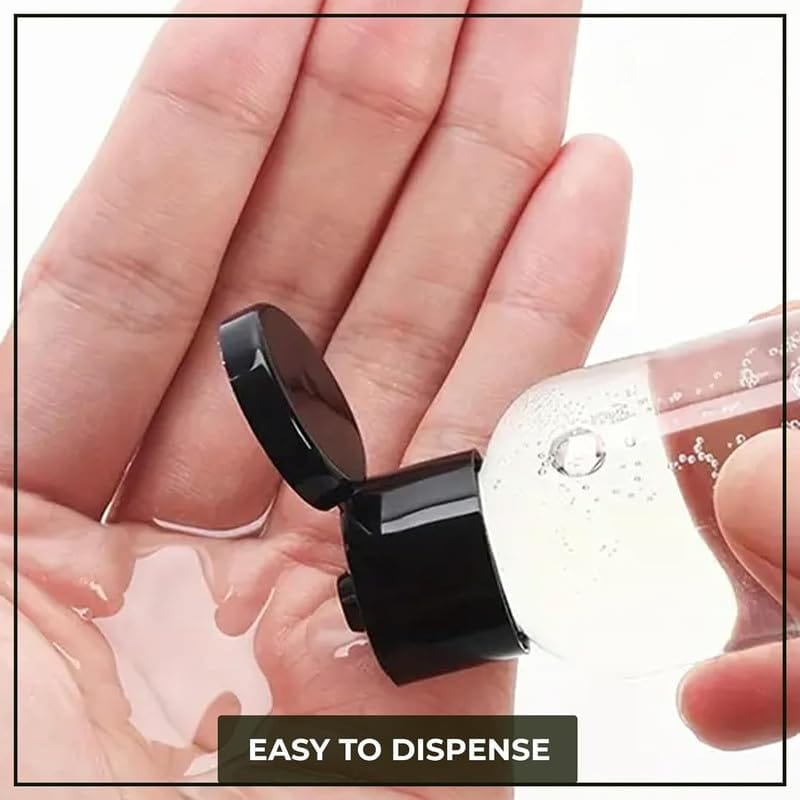 Lovemi Movements 100ml Pure Milky white Solid Black and Transparent With Black and White cap PRNT