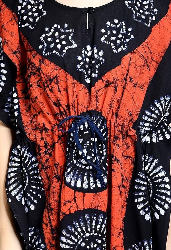 Ukal Cotton Regular Printed Round Neck Floor Length Nighty Night Gown Maxi