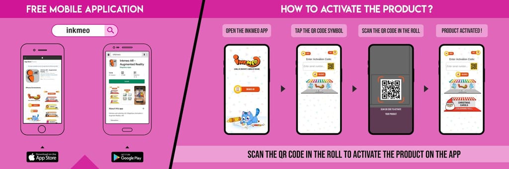 Tamil Alphabet Reusable Wall Colouring Roll(18 Inch)- AR Technology in Education