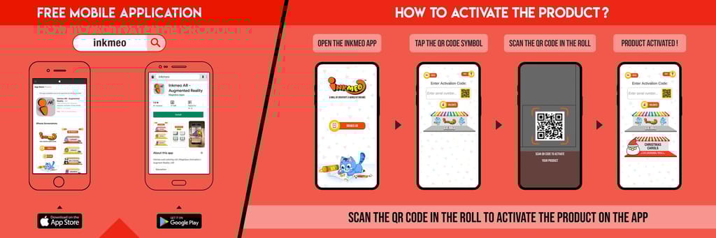 Christmas Carols Colouring Roll (18 Inch) - AR Learning Innovations