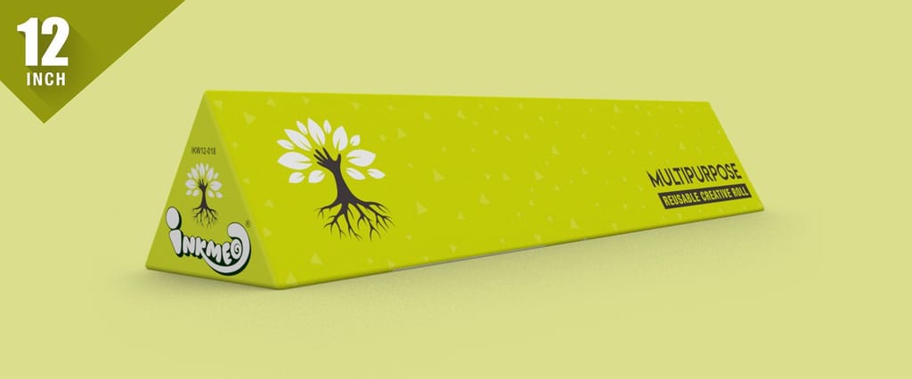 12 Inch Reusable Multipurpose Creative Roll: Environmental Friendly