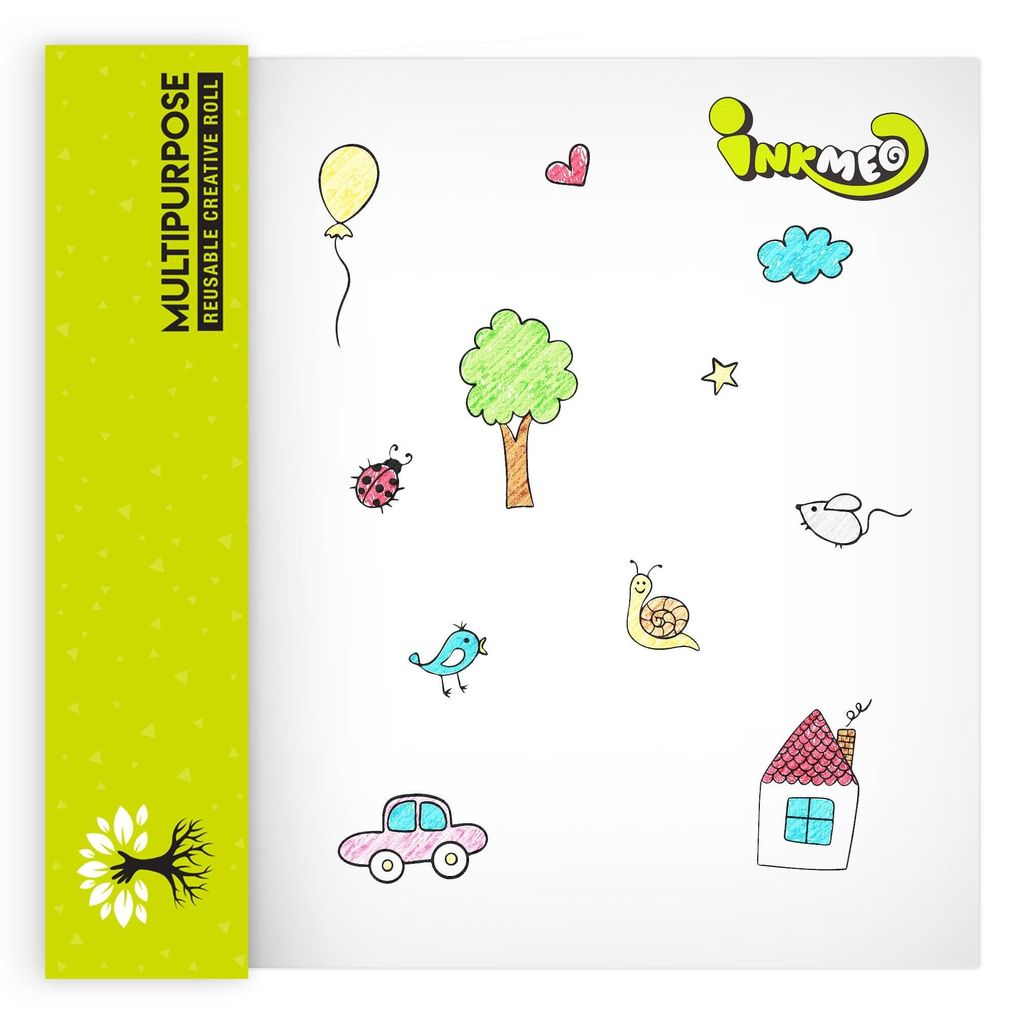 12 Inch Reusable Multipurpose Creative Roll: Environmental Friendly