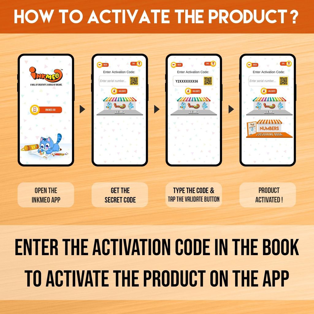 Numbers Reusable Colouring Books for Kids-Enhanced Learning with AR