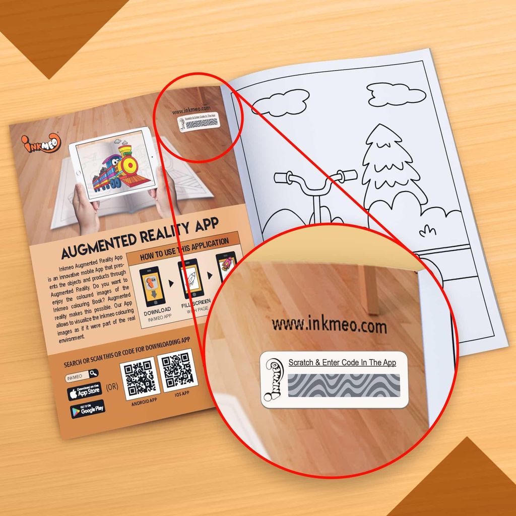 Transport Reusable Colouring Books for kids-Enhanced Learning with AR