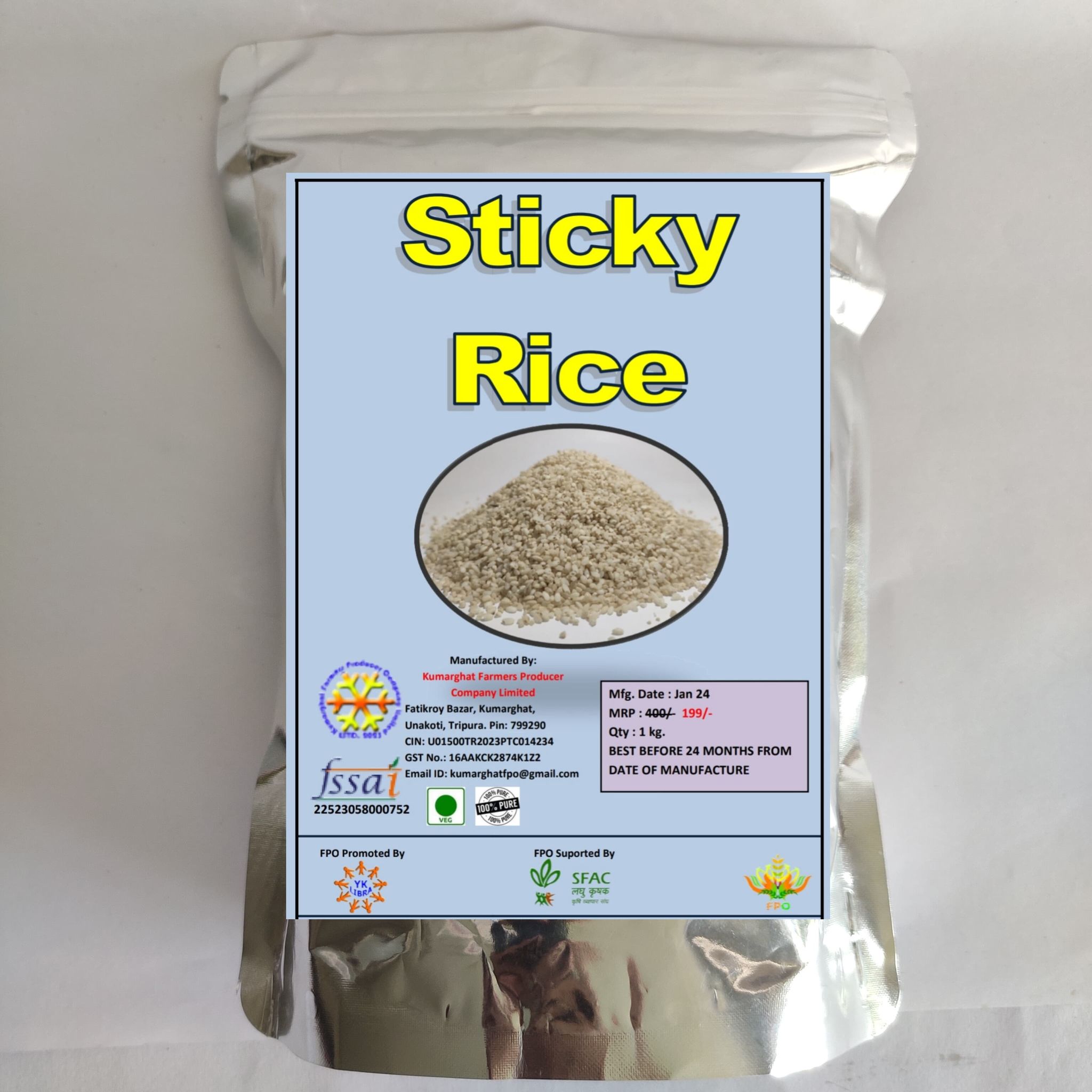 Indigenous Sticky Rice of Tripura