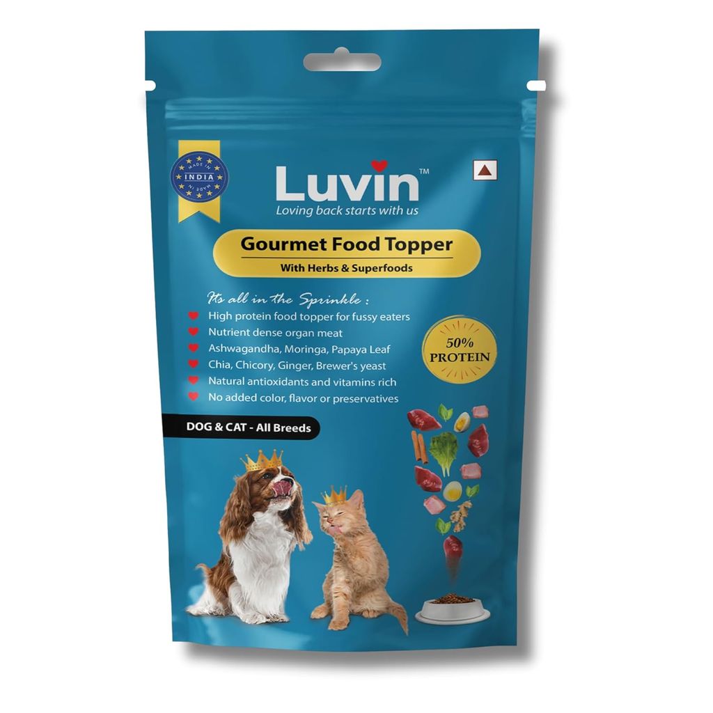 Luvin Herbal Gourmet Food Topper for Dogs & Cats -120g
