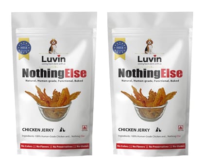 Luvin Nothing Else Chicken Jerky Treats for Dogs & Cats -2x70g