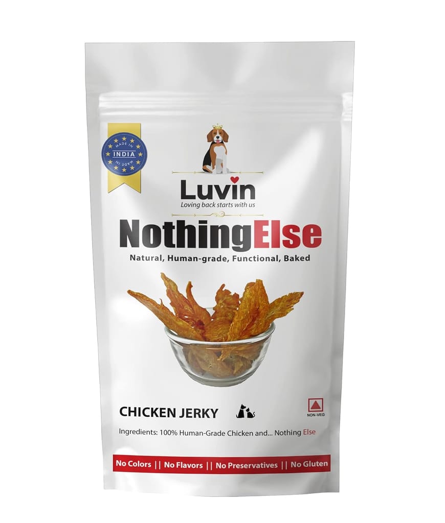 Luvin Nothing Else Chicken Jerky Treats for Dogs & Cats -2x70g