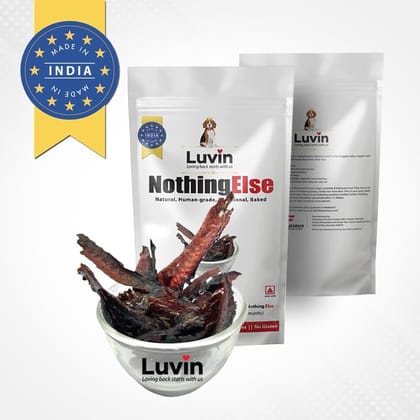 Luvin Nothing Else Tuna Jerky Treats for Dogs & Cats - 2x70g