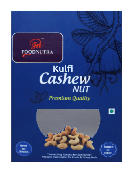 FOODNUTRA Premium Roasted kulfi Flavoured Cashew Healthy and testy Kaju (250g)