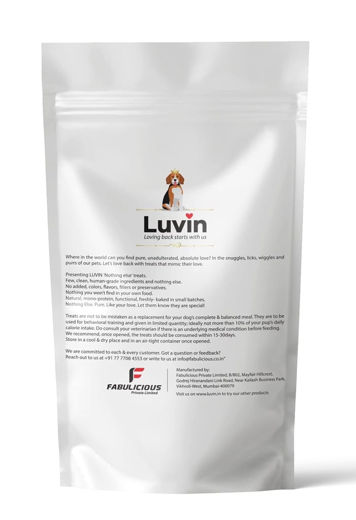 Luvin Nothing Else Chicken Liver & Ragi Sticks for Dogs & Cats -2x150g