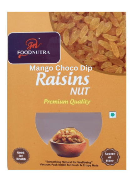 FOODNUTRA Healthy Raisins Quality kishmish mango choco dip (200g)