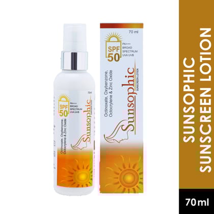 Sunsophic Spf 50 Sunscreen Lotion
