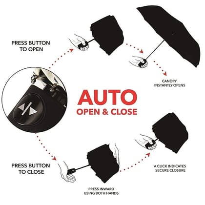 Auto Open Close Umbrella Outdoor (pack of 2)