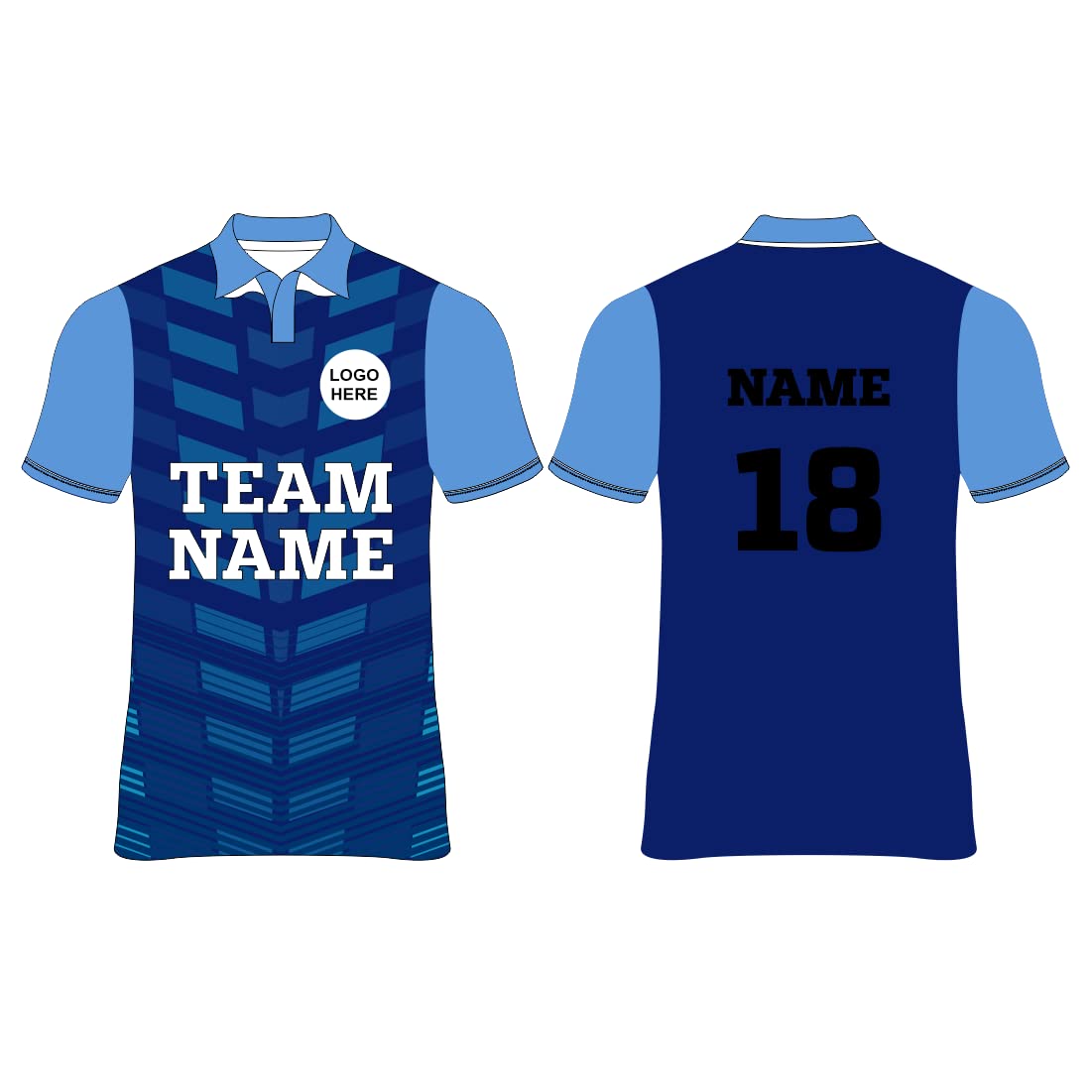 Next Print Customized Sublimation Printed T-Shirt Unisex Sports Jersey Player Name & Number, Team Name and Logo.NP0080095