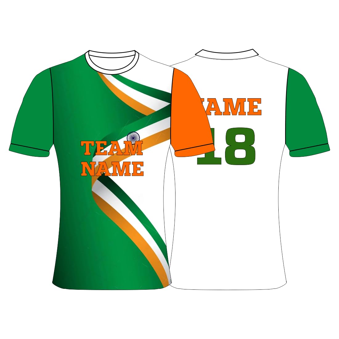 Next Print Customized Sublimation Printed T-Shirt Unisex Sports Jersey Player Name & Number, Team Name and Logo.NP009007