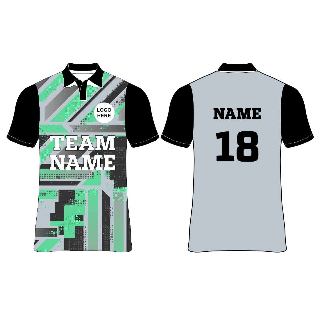 Next Print Customized Sublimation Printed T-Shirt Unisex Sports Jersey Player Name & Number, Team Name and Logo.NP00800118
