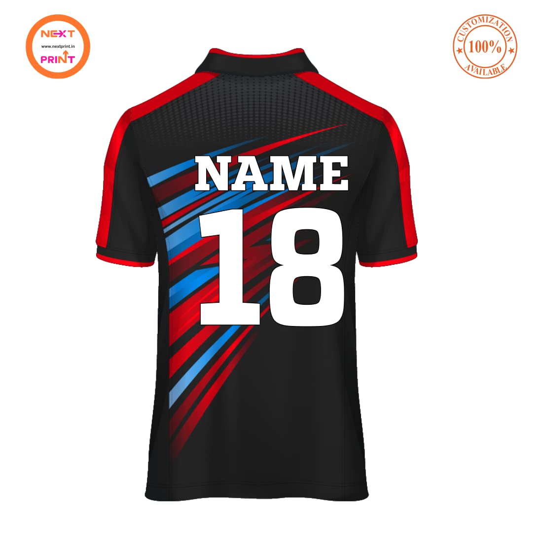 Next Print Men`s Football Sports Jersey with Team Name, Name and Jersey Number | Men`s Football t-Shirt with Your Name | Football Shirt with Your Name 1386241175