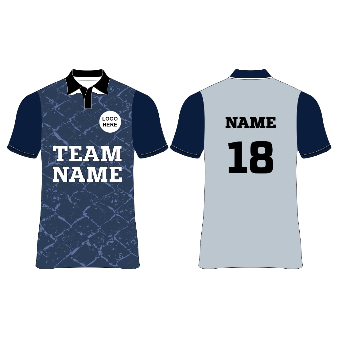 Next Print Customized Sublimation Printed T-Shirt Unisex Sports Jersey Player Name & Number, Team Name and Logo.NP0080056