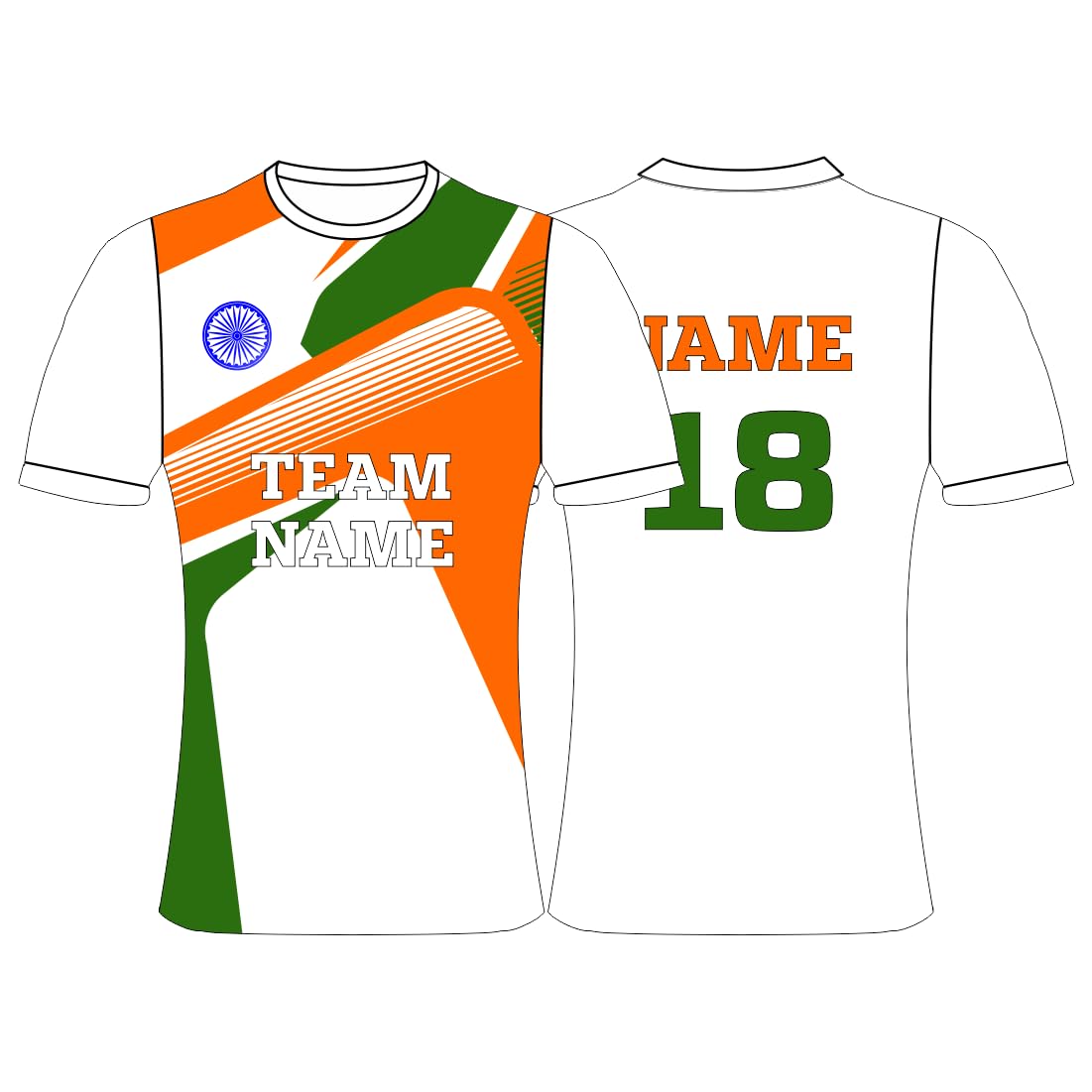 Next Print Customized Sublimation Printed T-Shirt Unisex Sports Jersey Player Name & Number, Team Name and Logo.NP009055